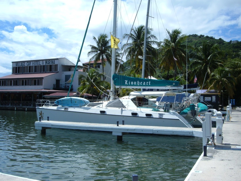 s/v Lionheart, Village Cay Marina, Road Town, Tortola, BVI